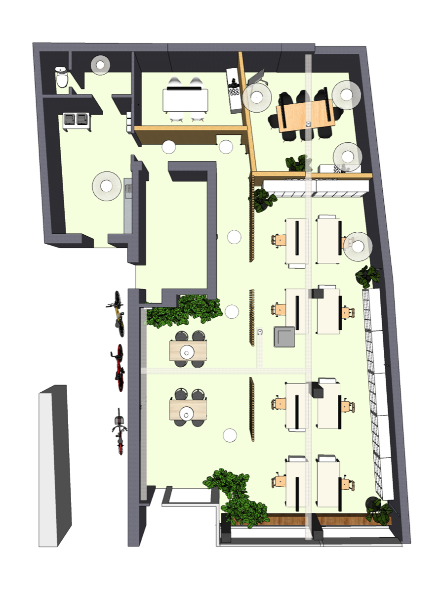 Plan de l'espace